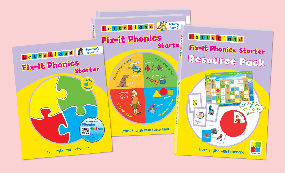 Fix-it Phonics Starter Level – Letterland UK