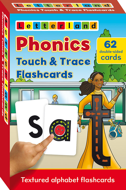 Phonics Touch & Trace Flashcards – Letterland UK