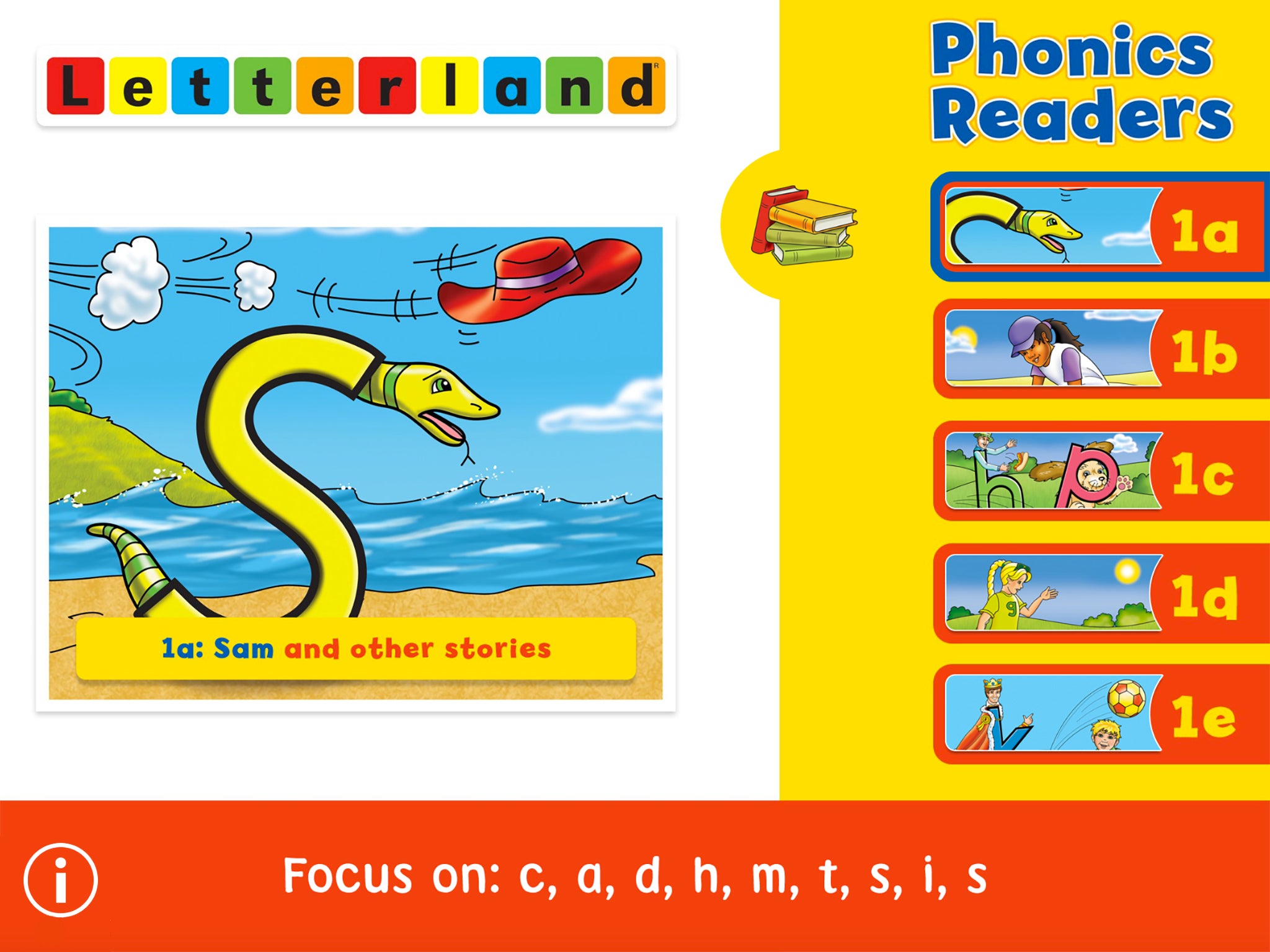 Phonics Readers Set 1 App