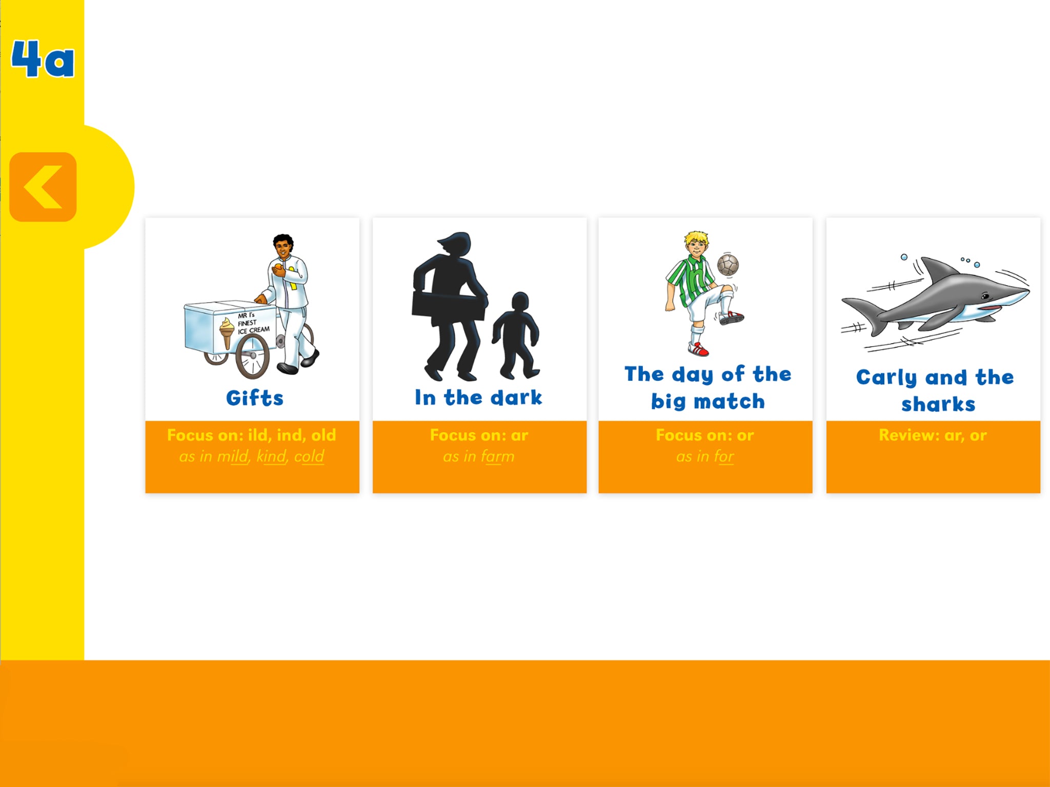 Phonics Readers Set 4 App