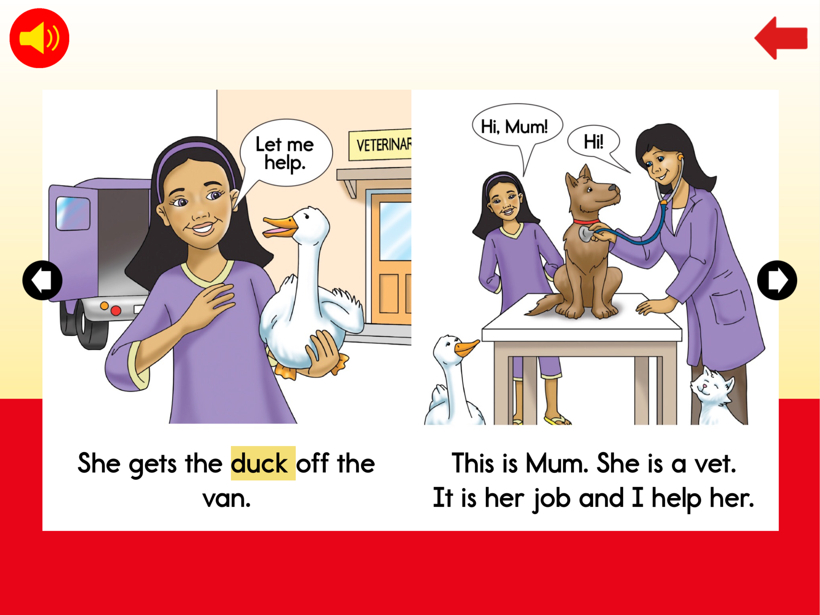 Phonics Readers Red Series App