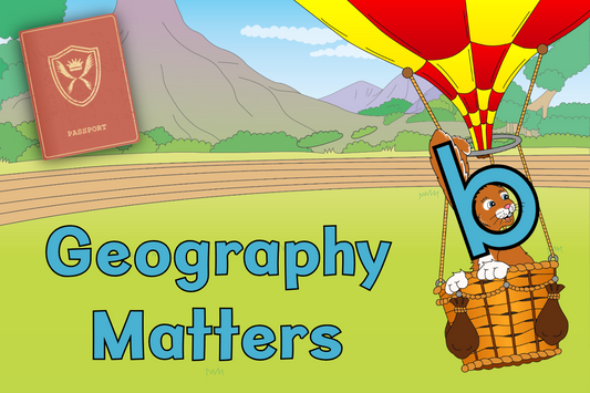 Free Phonics Activity: Letterland Geography Matters Pack
