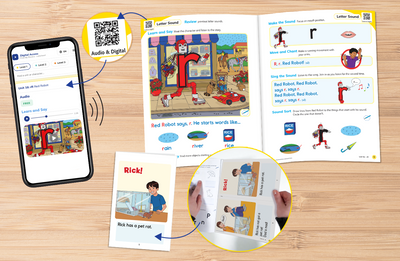 Friendly Phonics - Level 1 - Student Books (Set of 2)