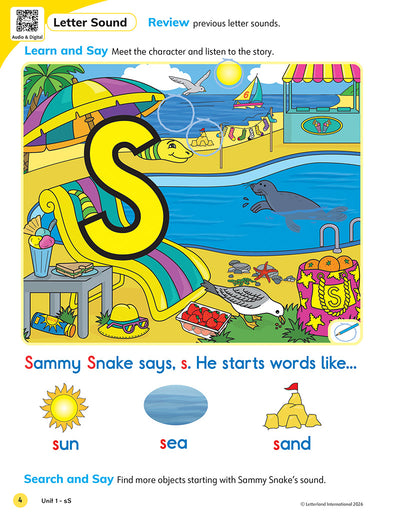 Friendly Phonics - Level 1 - Student Books (Set of 2)