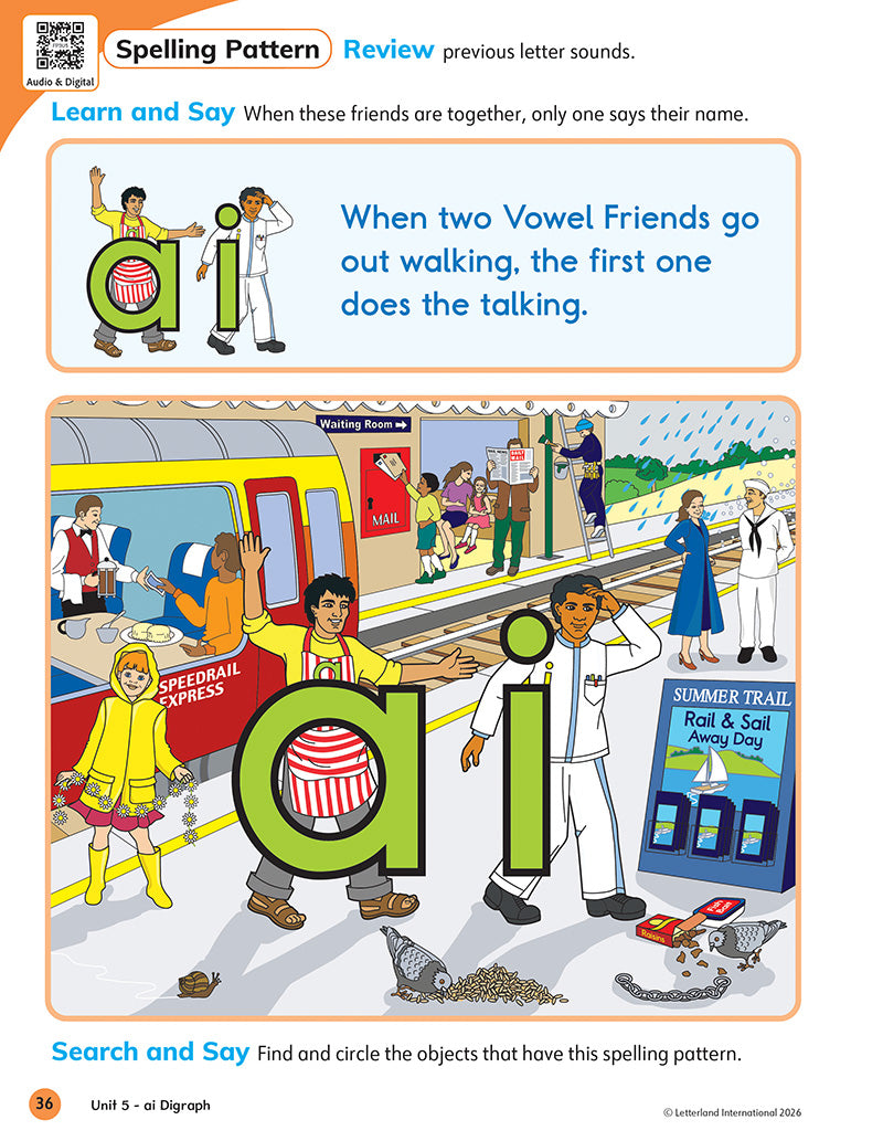 Friendly Phonics - Level 3 - Student Books (Set of 2)