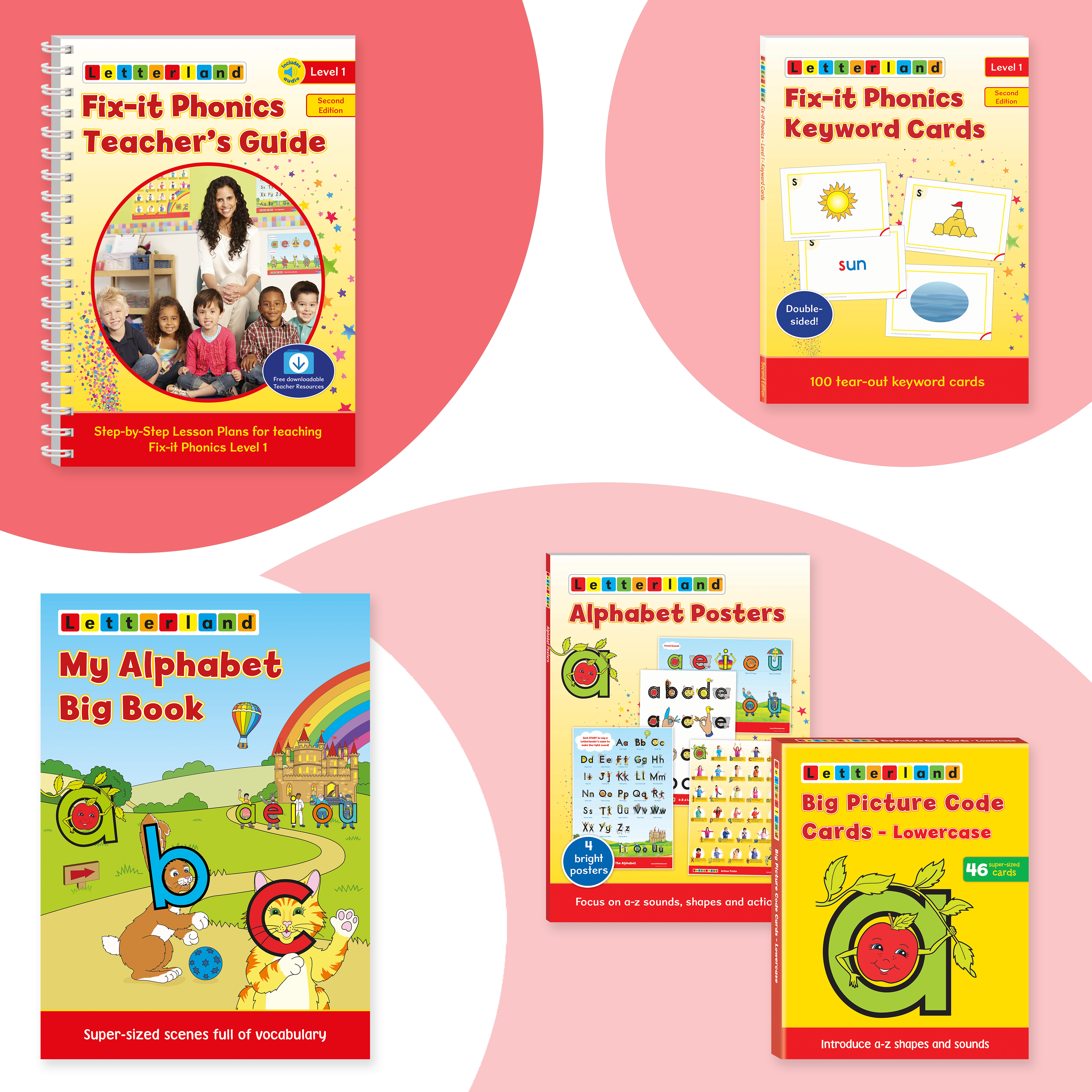 Fix-it Phonics - Level 1 - Teacher's Pack (2nd Edition)