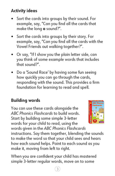Beyond ABC Phonics Flashcards