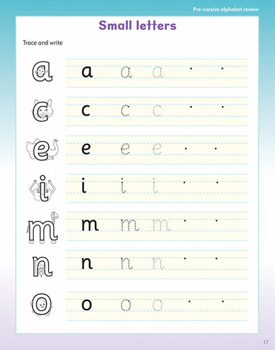 Wipe-Clean Handwriting (Pre-Cursive and Cursive)