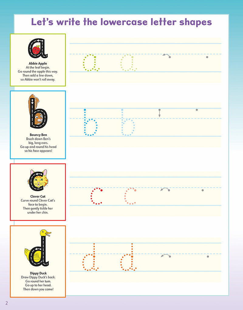 Wipe-Clean Handwriting (Pre-Cursive and Cursive)