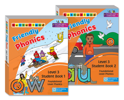 Friendly Phonics - Level 3 - Student Books (Set of 2)