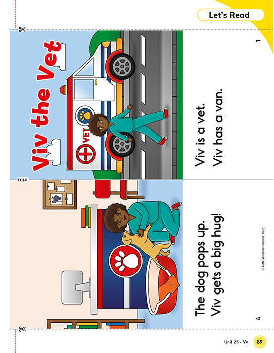 Friendly Phonics - Level 1 - Student Books (Set of 2)