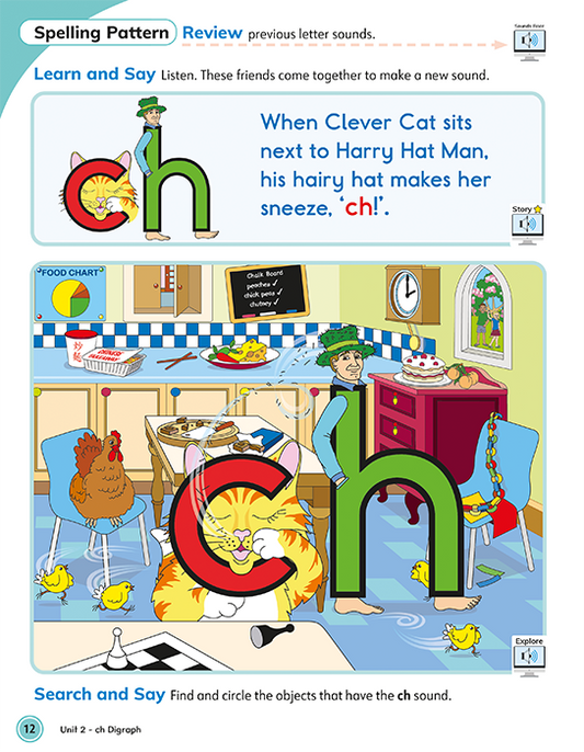 Friendly Phonics - Level 2 - Student Books (Set of 2)