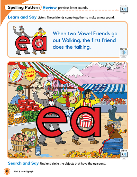 Friendly Phonics - Level 3 - Student Books (Set of 2)