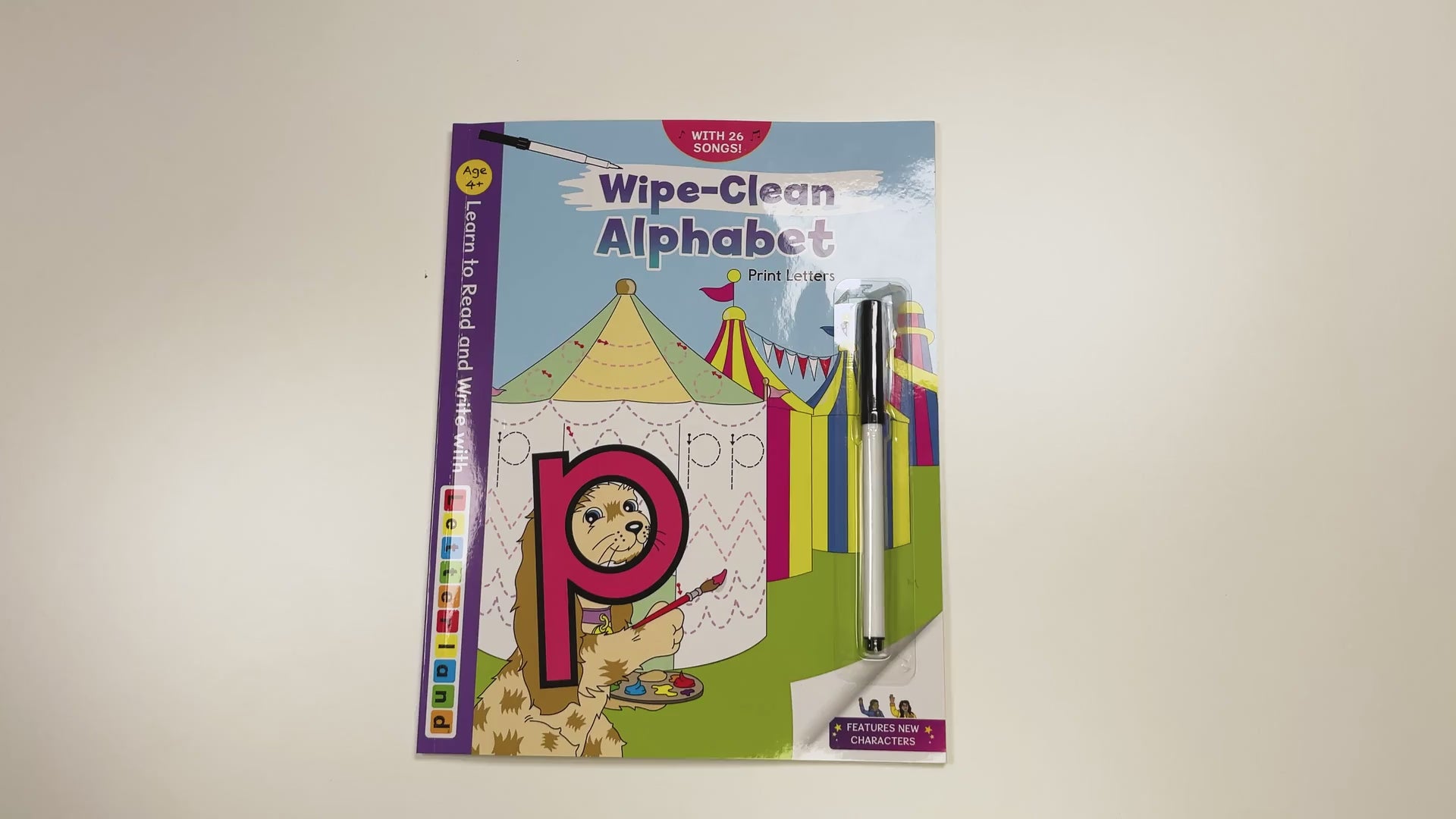 Wipe-Clean Alphabet - Print Letters