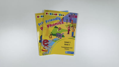 Friendly Phonics - Level 1 - Student Books (Set of 2)