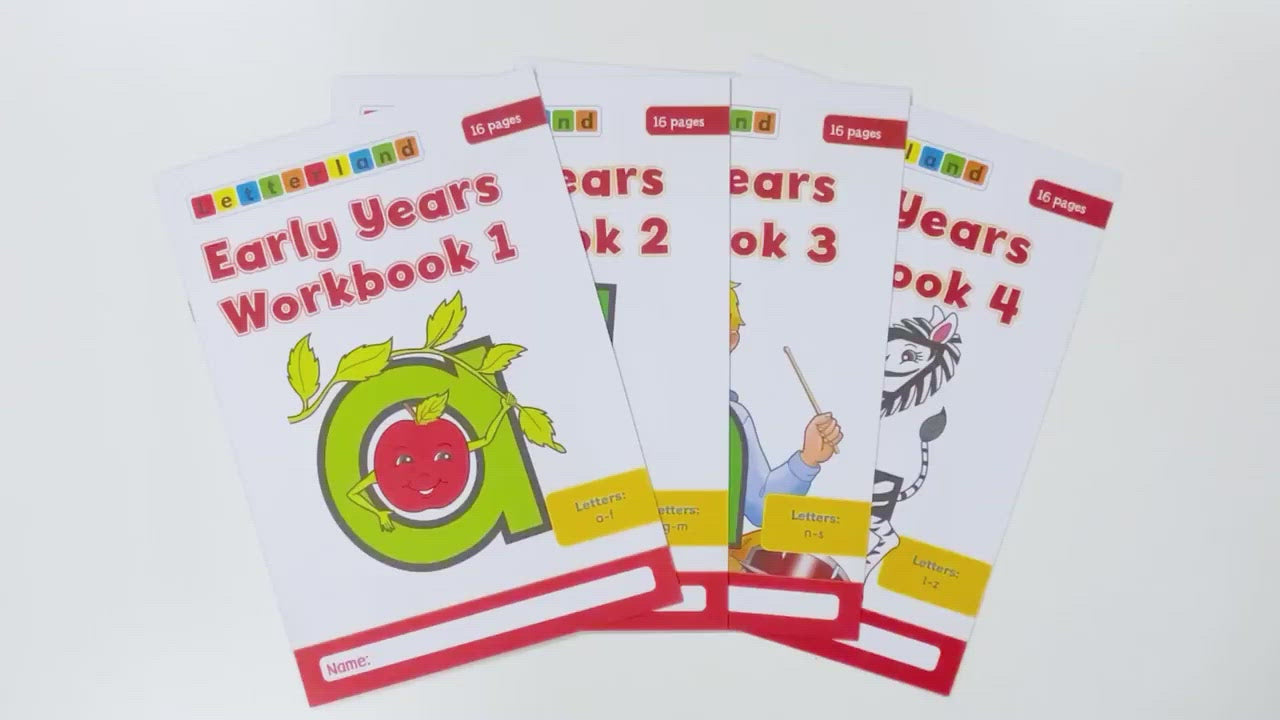 Early Years Workbooks (1-4)