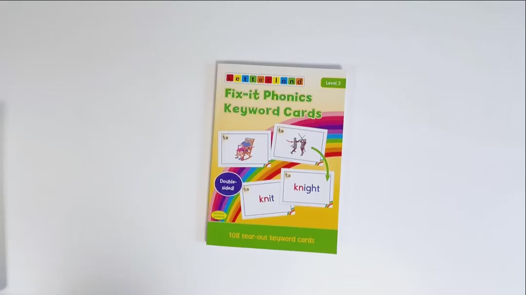 Fix-it Phonics - Level 3 - Keyword Cards (2nd Edition)