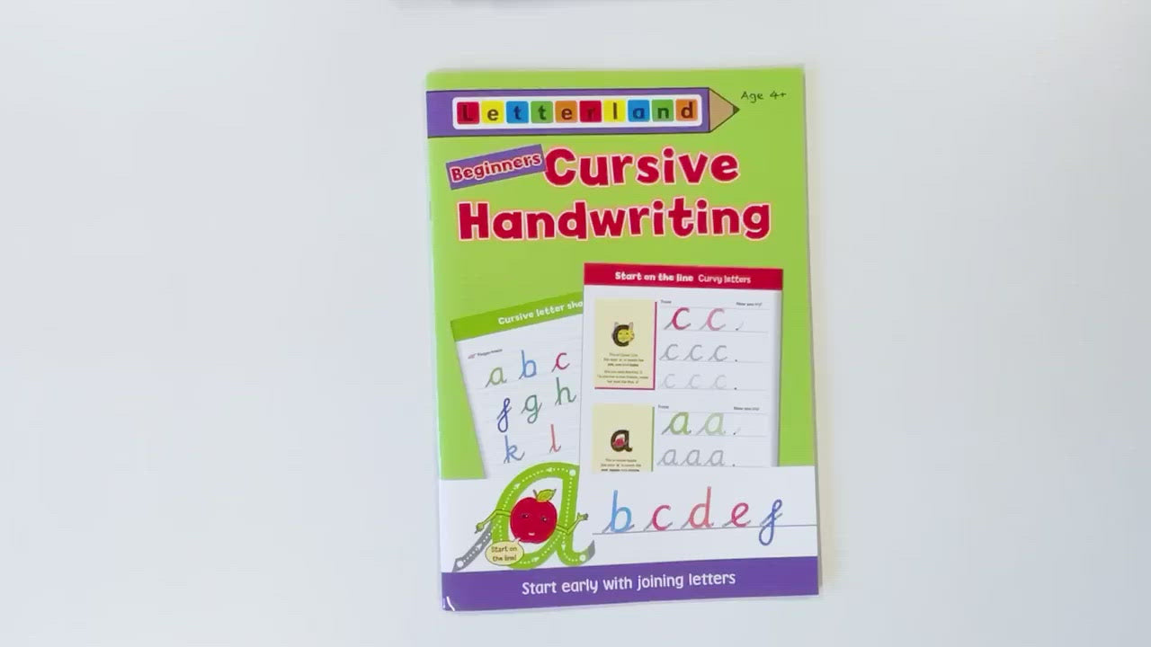 Beginners Cursive Handwriting