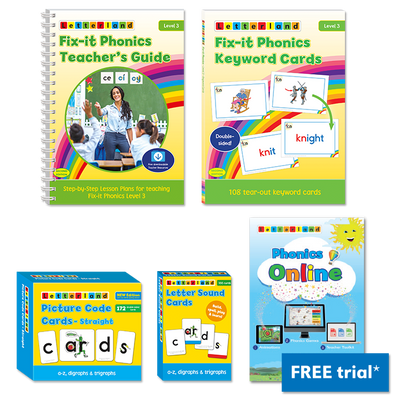 Fix-it Phonics - Level 3 - Teacher's Pack (2nd Edition)