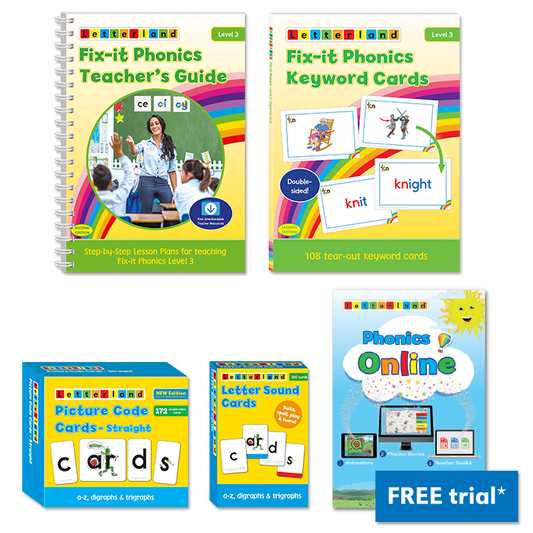 Fix-it Phonics - Level 3 - Teacher's Pack (2nd Edition)