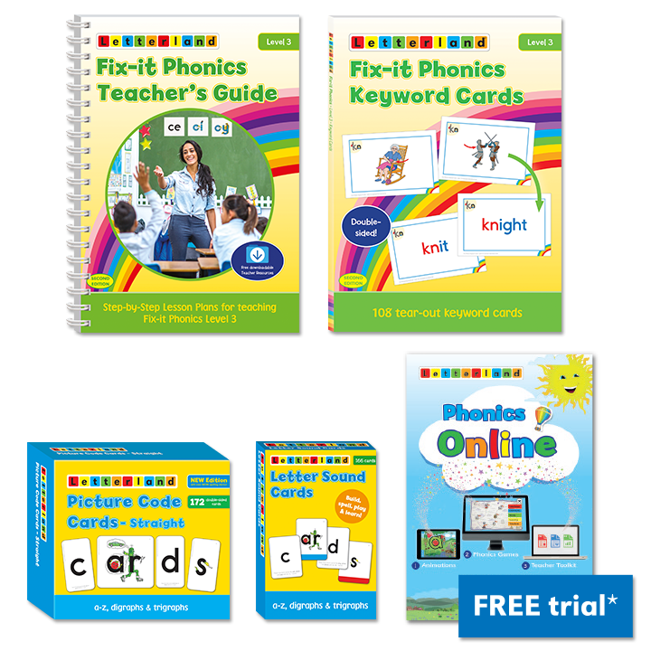 Fix-it Phonics - Level 3 - Teacher's Pack (2nd Edition)