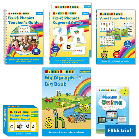 Fix-it Phonics - Level 2 - Teacher's Pack (2nd Edition)