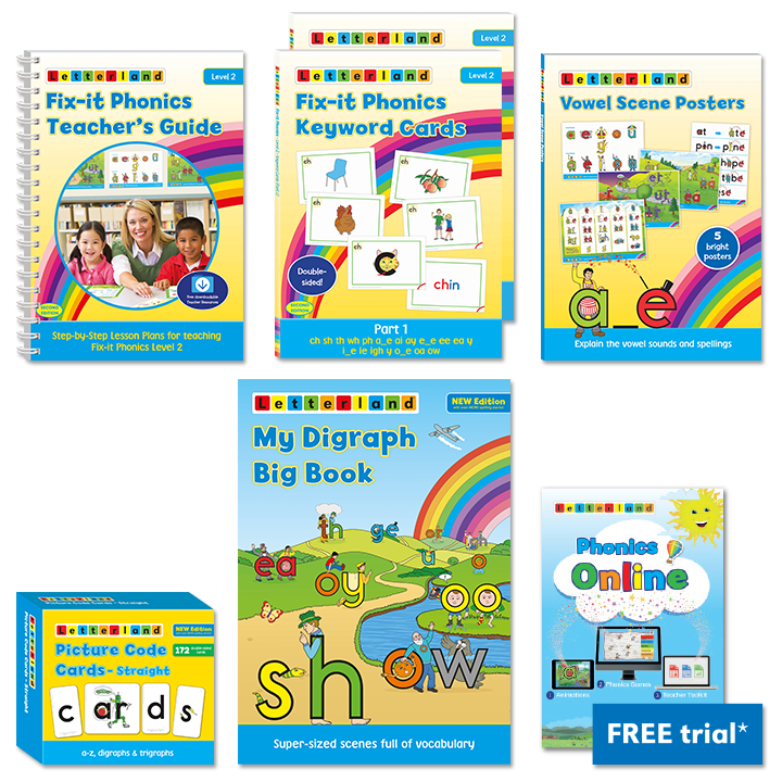 Fix-it Phonics - Level 2 - Teacher's Pack (2nd Edition)
