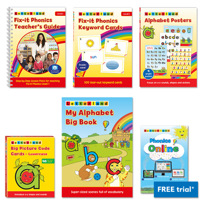 Fix-it Phonics - Level 1 - Teacher's Pack (2nd Edition)