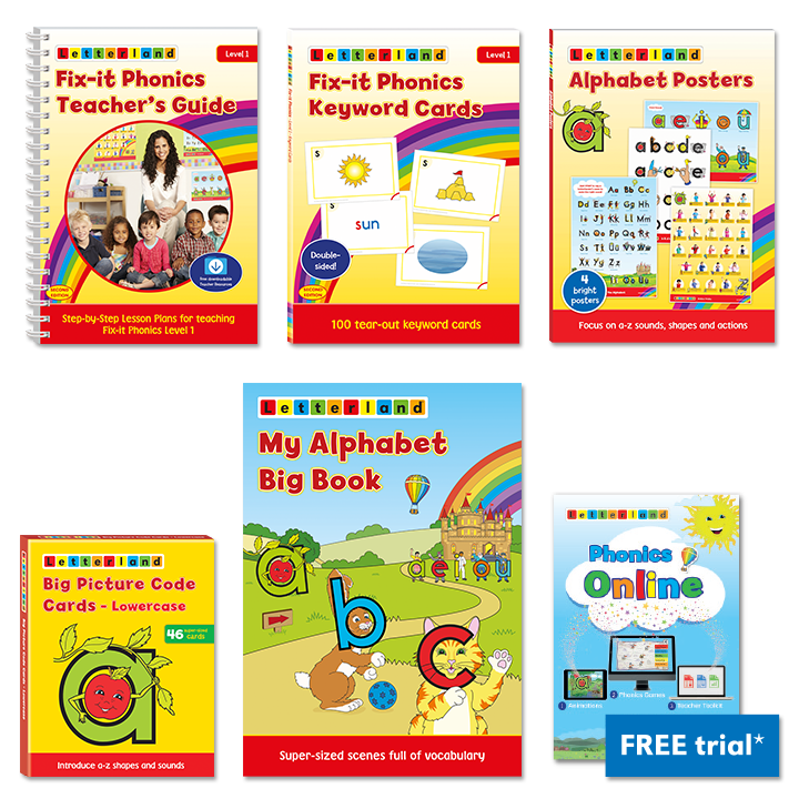Fix-it Phonics - Level 1 - Teacher's Pack (2nd Edition)