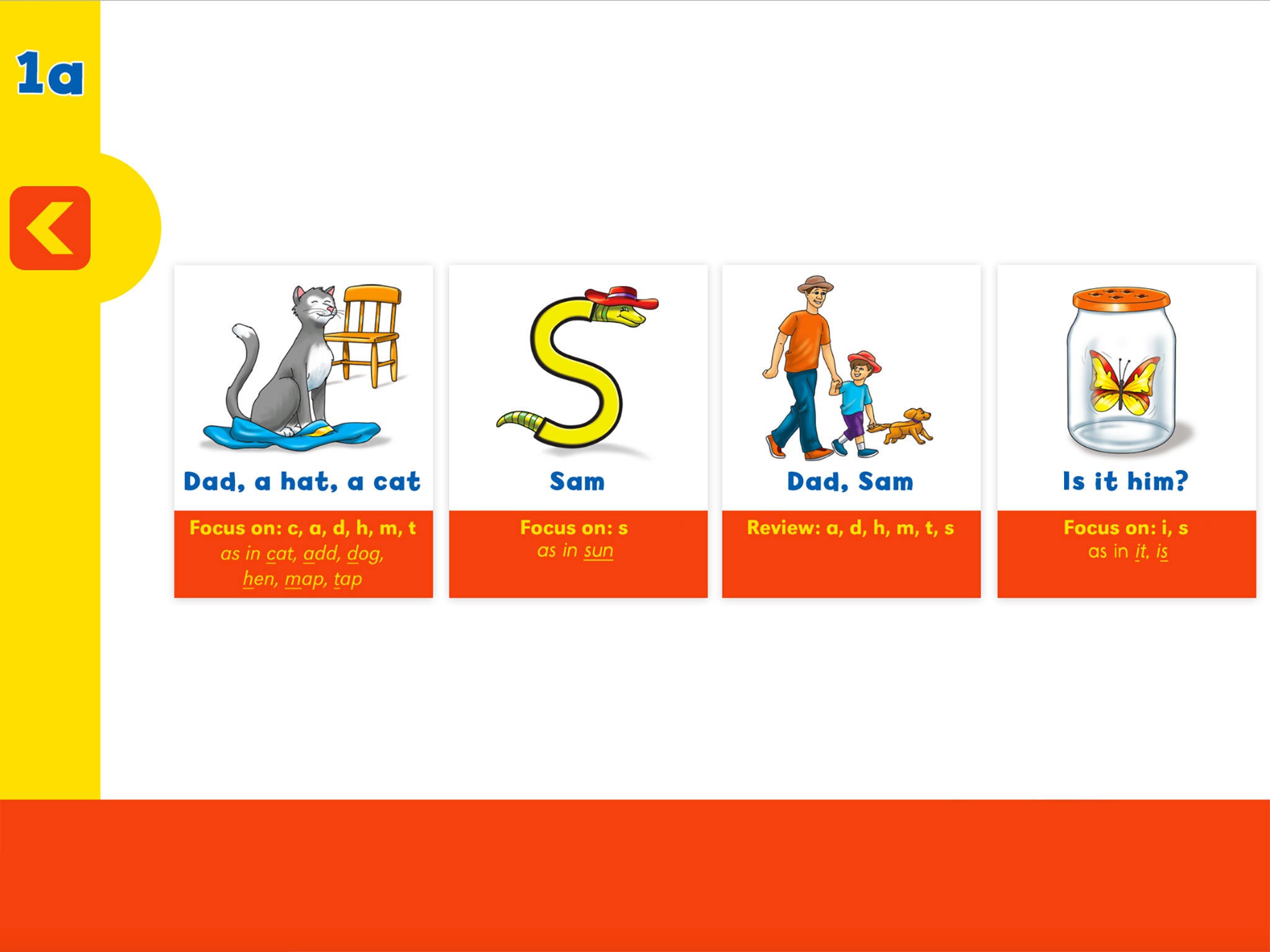 Phonics Readers Set 1 App