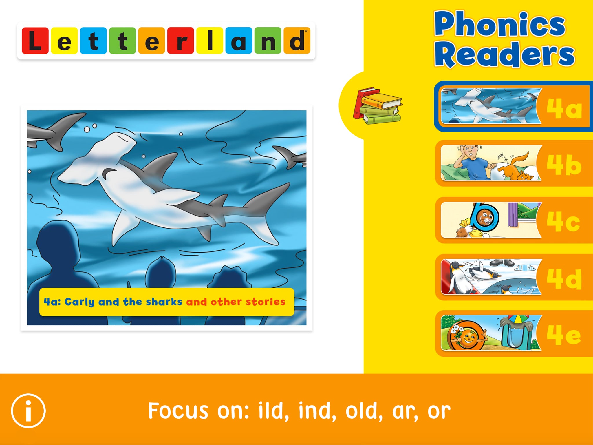 Phonics Readers Set 4 App
