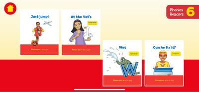 Phonics Readers Red Series App