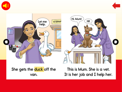 Phonics Readers Red Series App