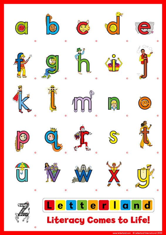 Alphabet Stickers (pack of 10)