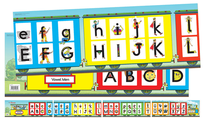 Class Train Frieze – Letterland UK