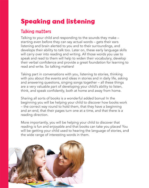 Learn to Read and Write - A parent's guide