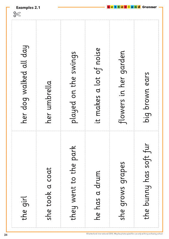 Grammar Teacher's Guide