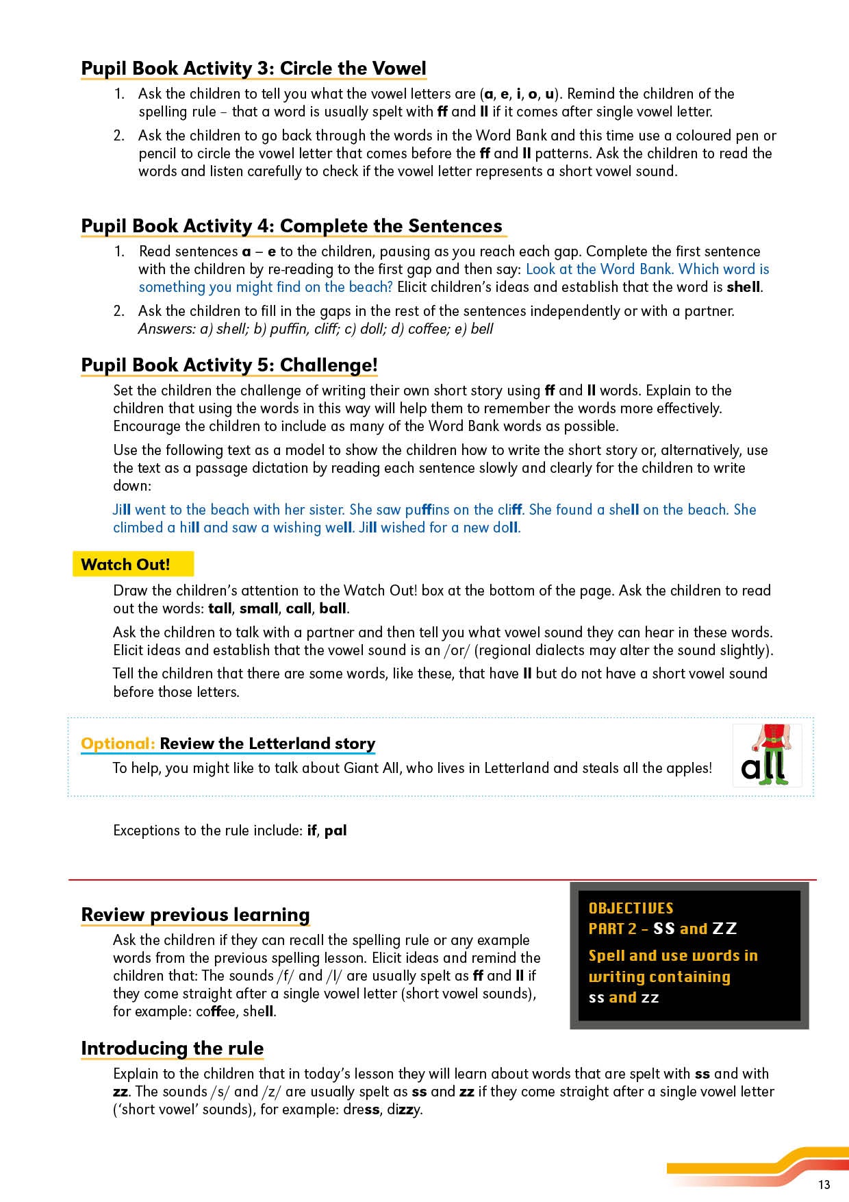 Spelling Stations 1 Teacher's Guide