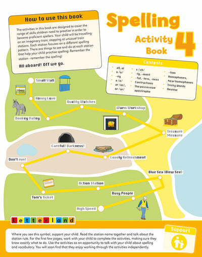 Spelling Activity Book 4