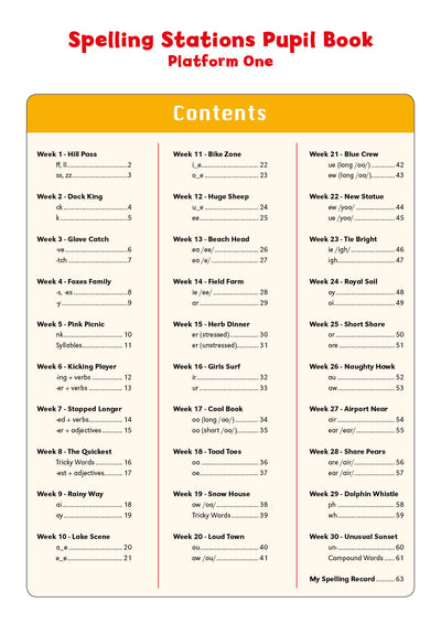 Spelling Stations 1 Pupil Pack