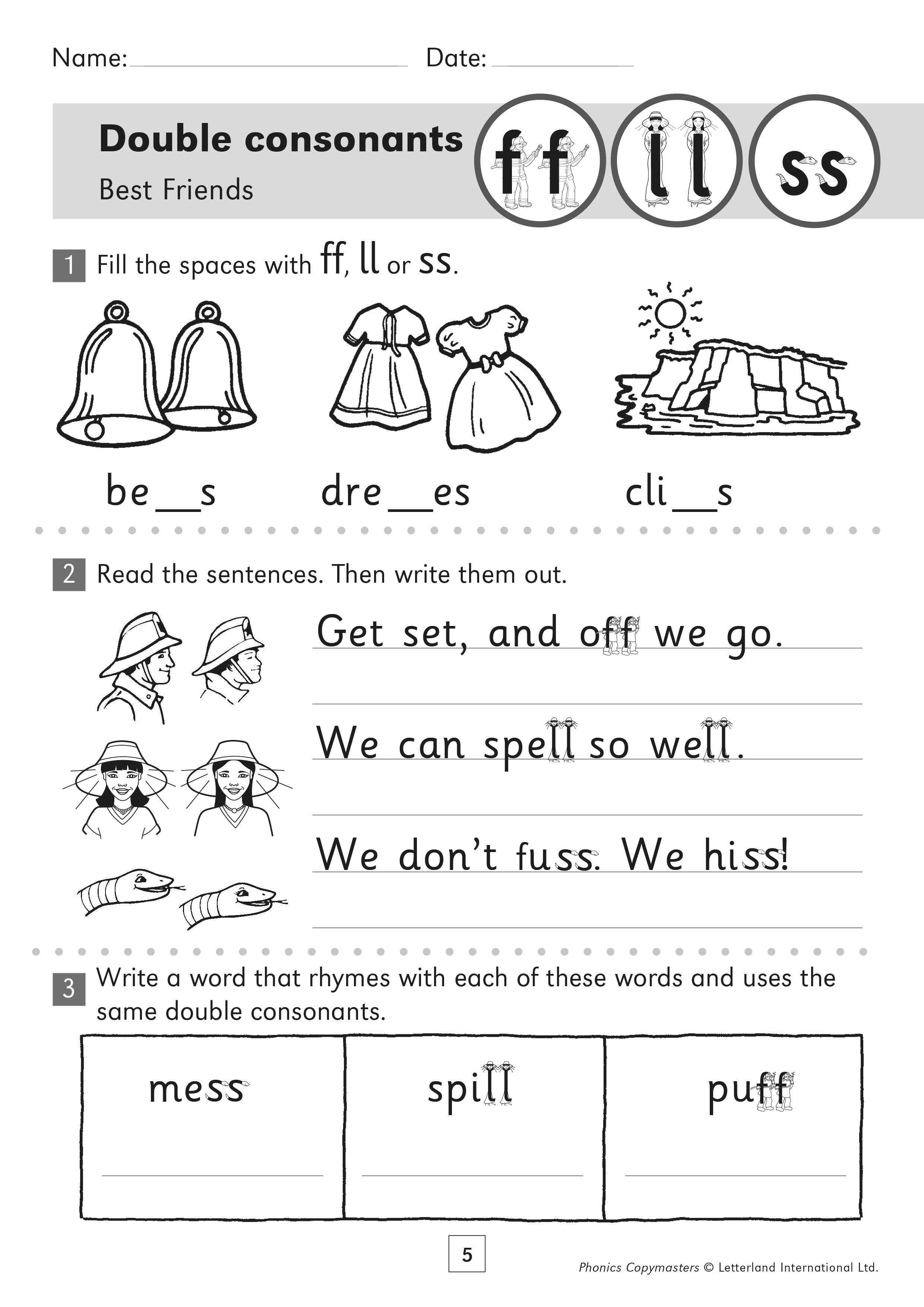 Phonics Copymasters