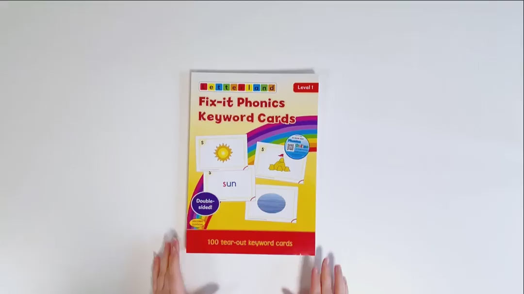 Fix-it Phonics - Level 1 - Keyword Cards (2nd Edition)